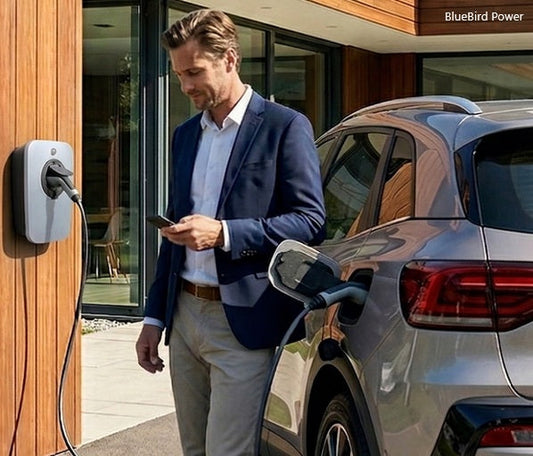 BlueBird Power – Charging with Solar Energy Across 2,000 Charging Points