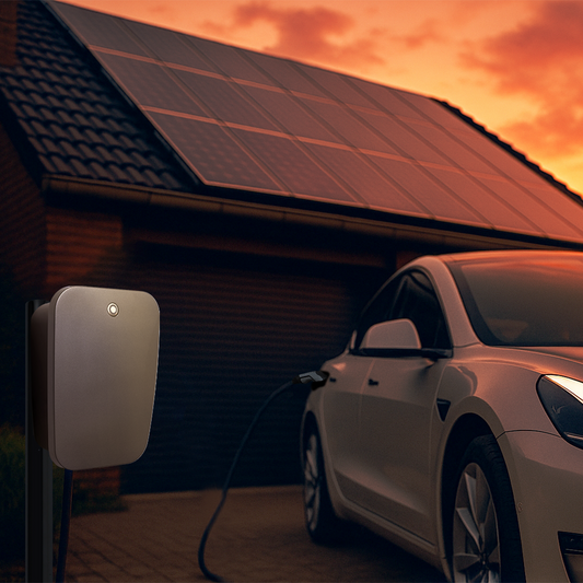 Charging your car with your own solar panels
